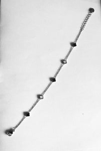 Collier et/ou bracelet motif « Trèfles »