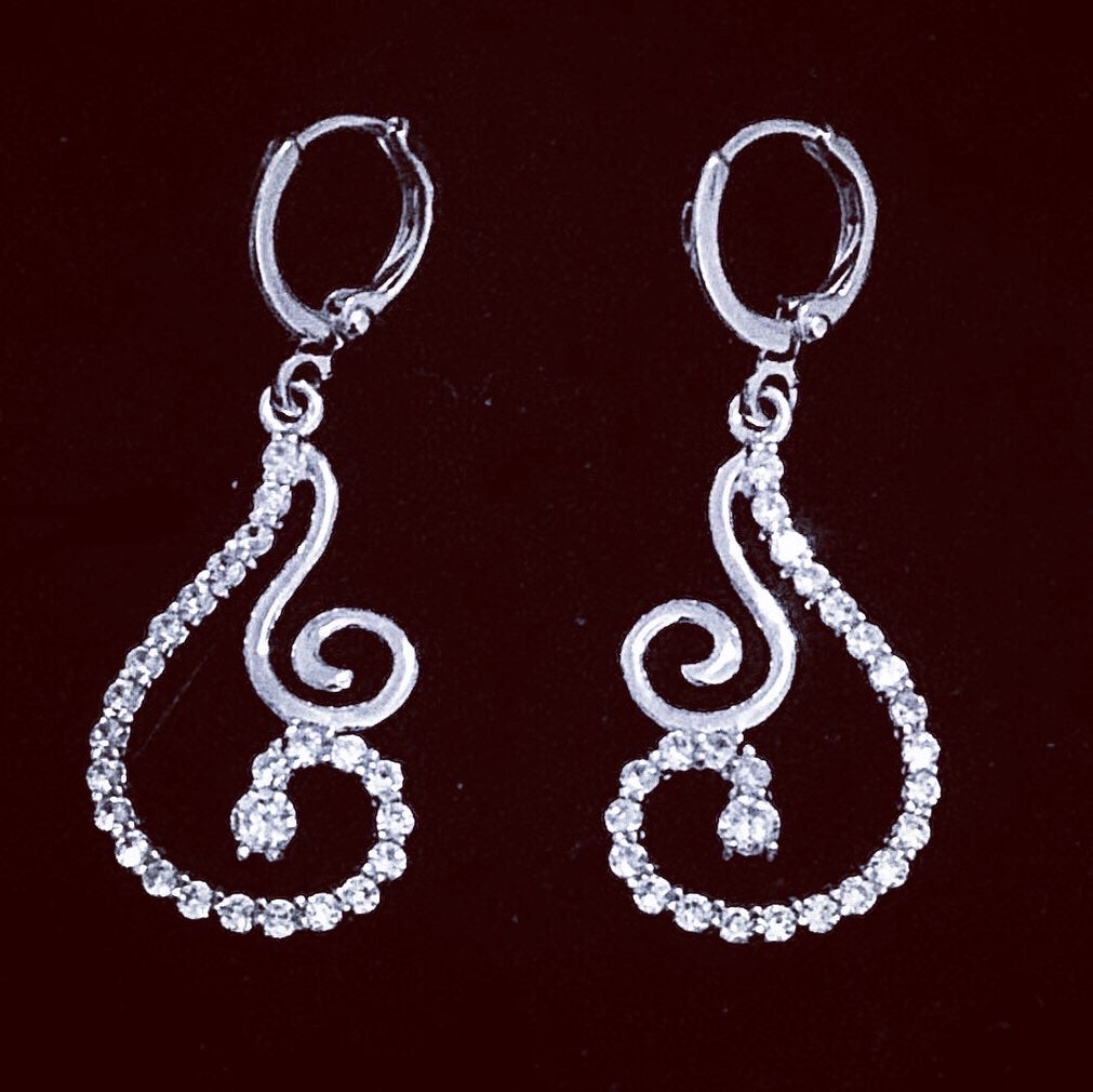Boucles d’oreilles « Arabesques »