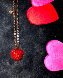 Pendentif « Coeur Rouge »