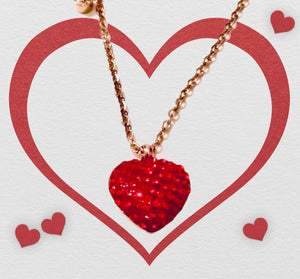 Pendentif « Coeur Rouge »