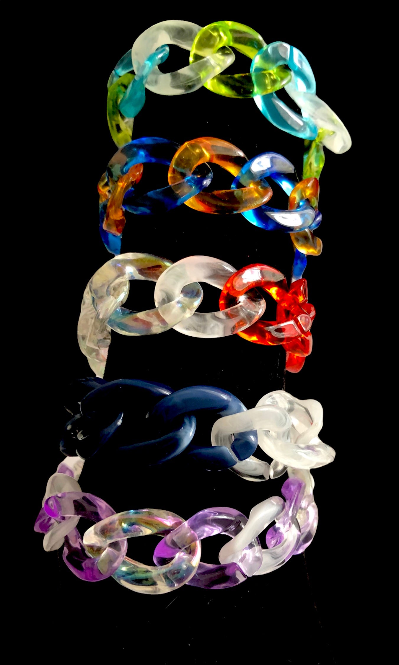 Bracelet maillons modèle « Jade1 »