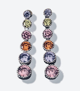Boucles d’oreilles multicolores