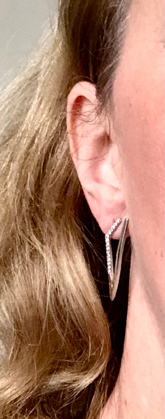Boucles d’oreilles triangle