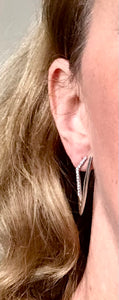 Boucles d’oreilles triangle