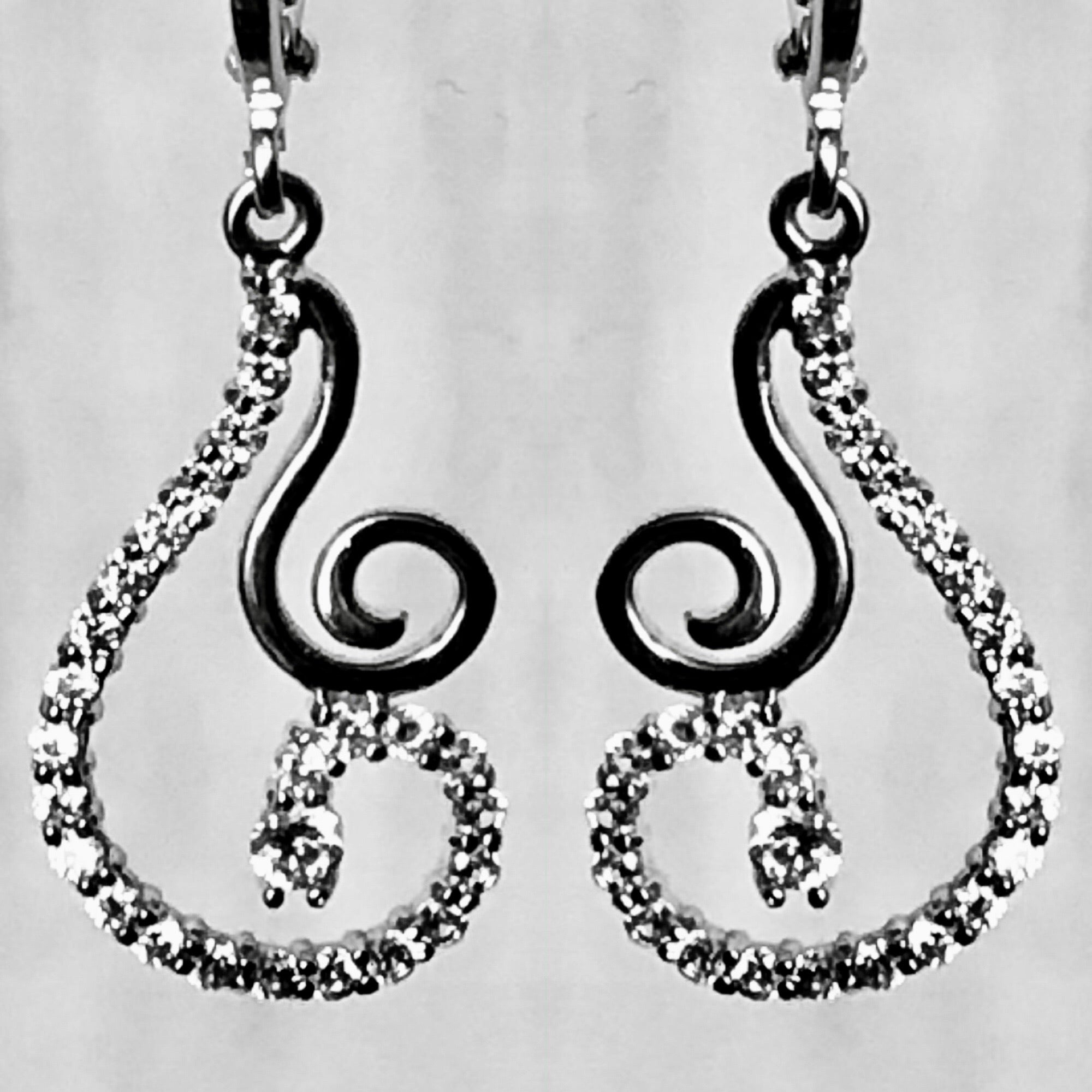Boucles d’oreilles « Arabesques »