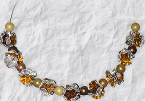 Collier « Boules Fleurs »