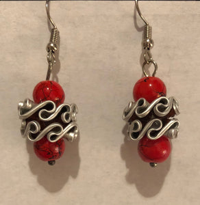 Boucles d’oreilles 2 perles