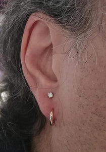 Boucle d’oreille Anneau unique