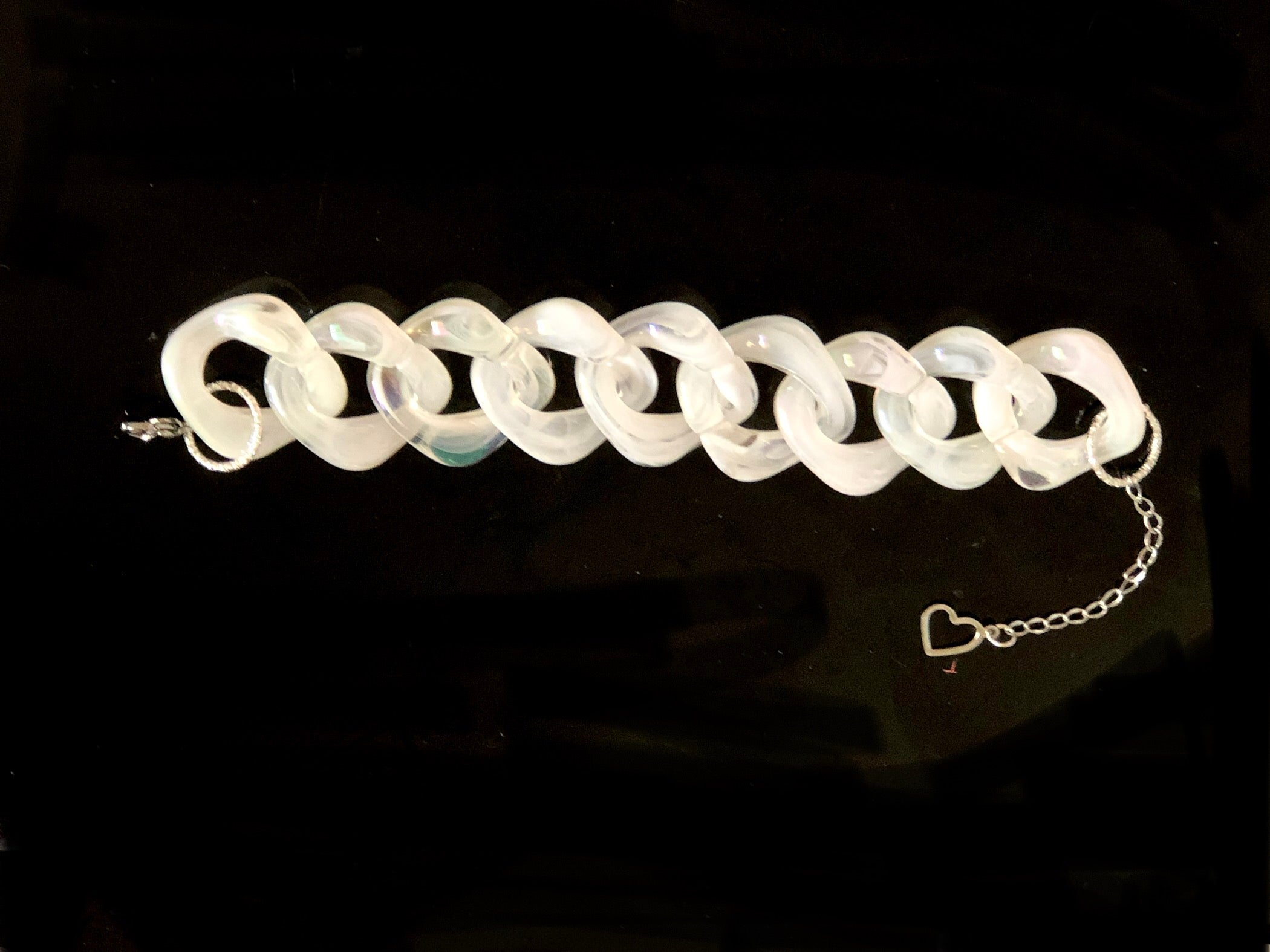 Bracelet blanc « Alicia »