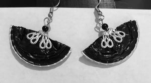 Boucles d’oreilles « Éventail »