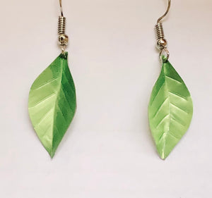 Boucles d’oreilles forme « Feuille »