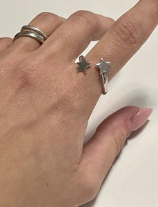 Bagues réglables en argent 925
