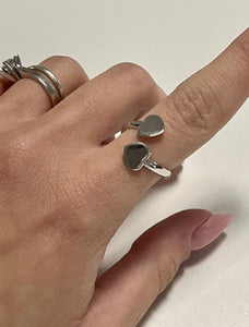 Bagues réglables en argent 925