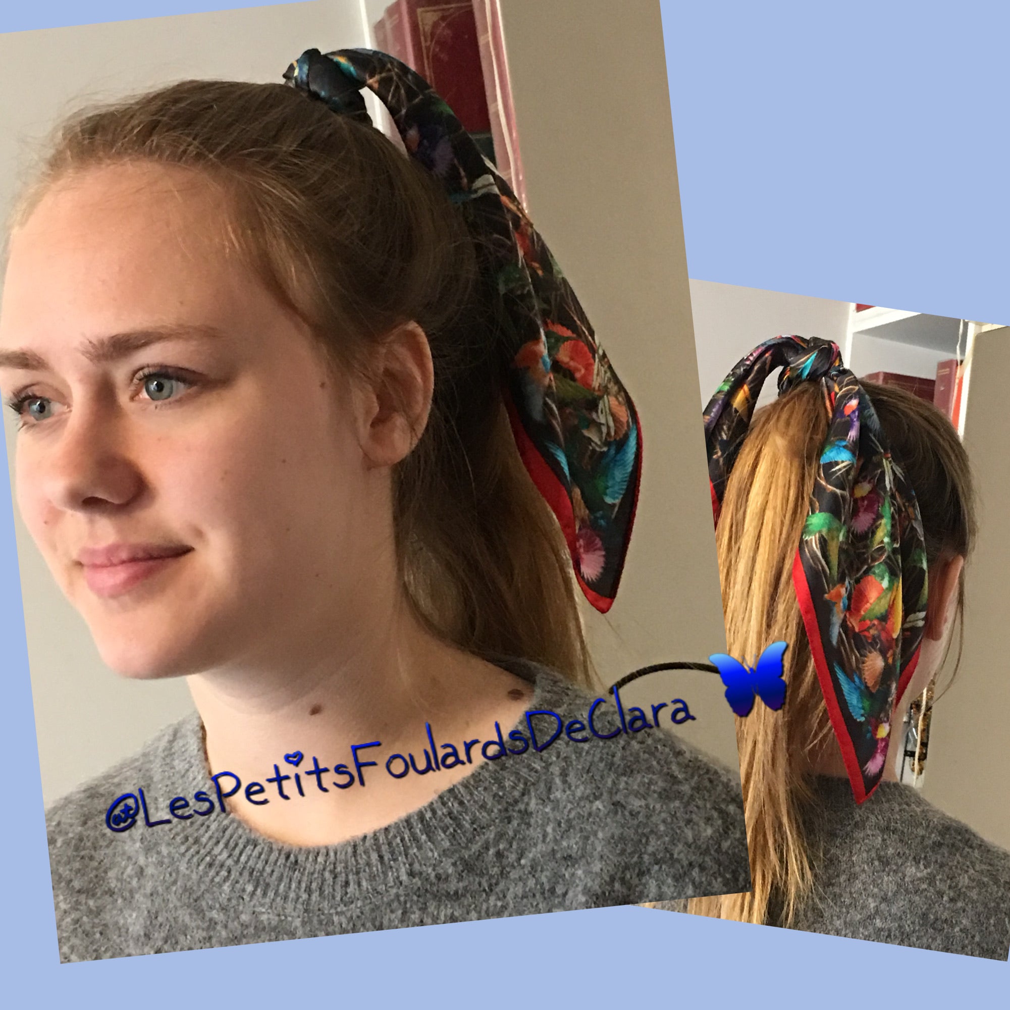 Foulard Carré en soie