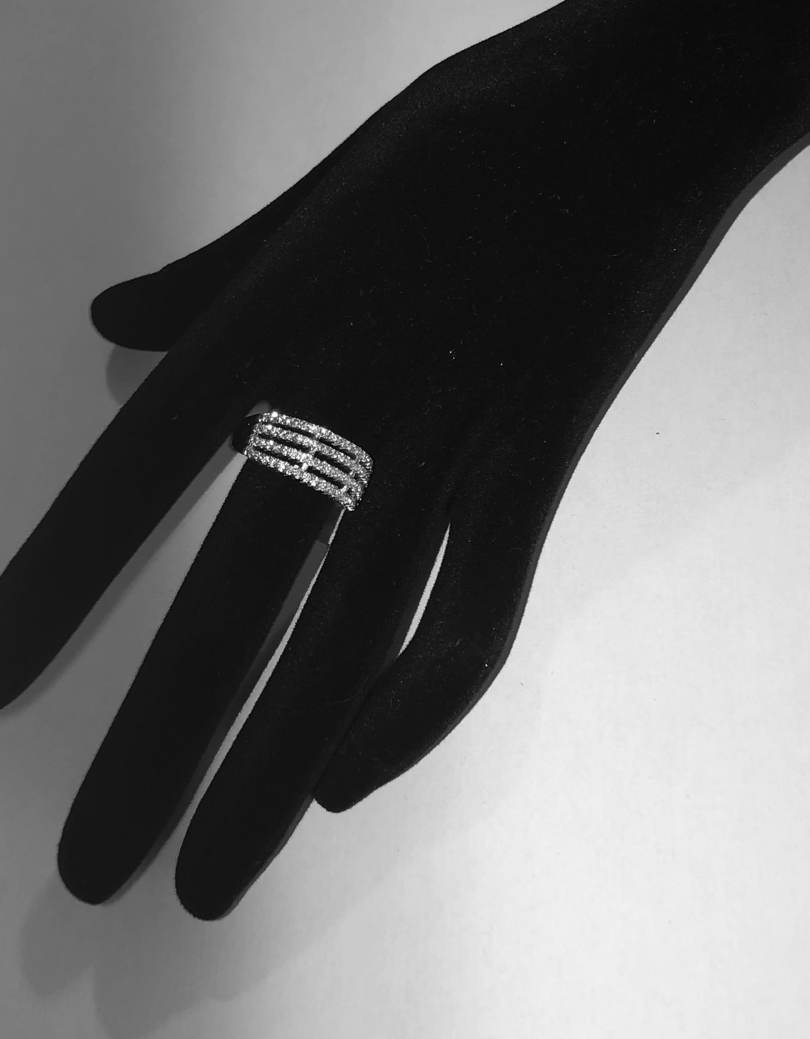 Bague plaqué or et brillants