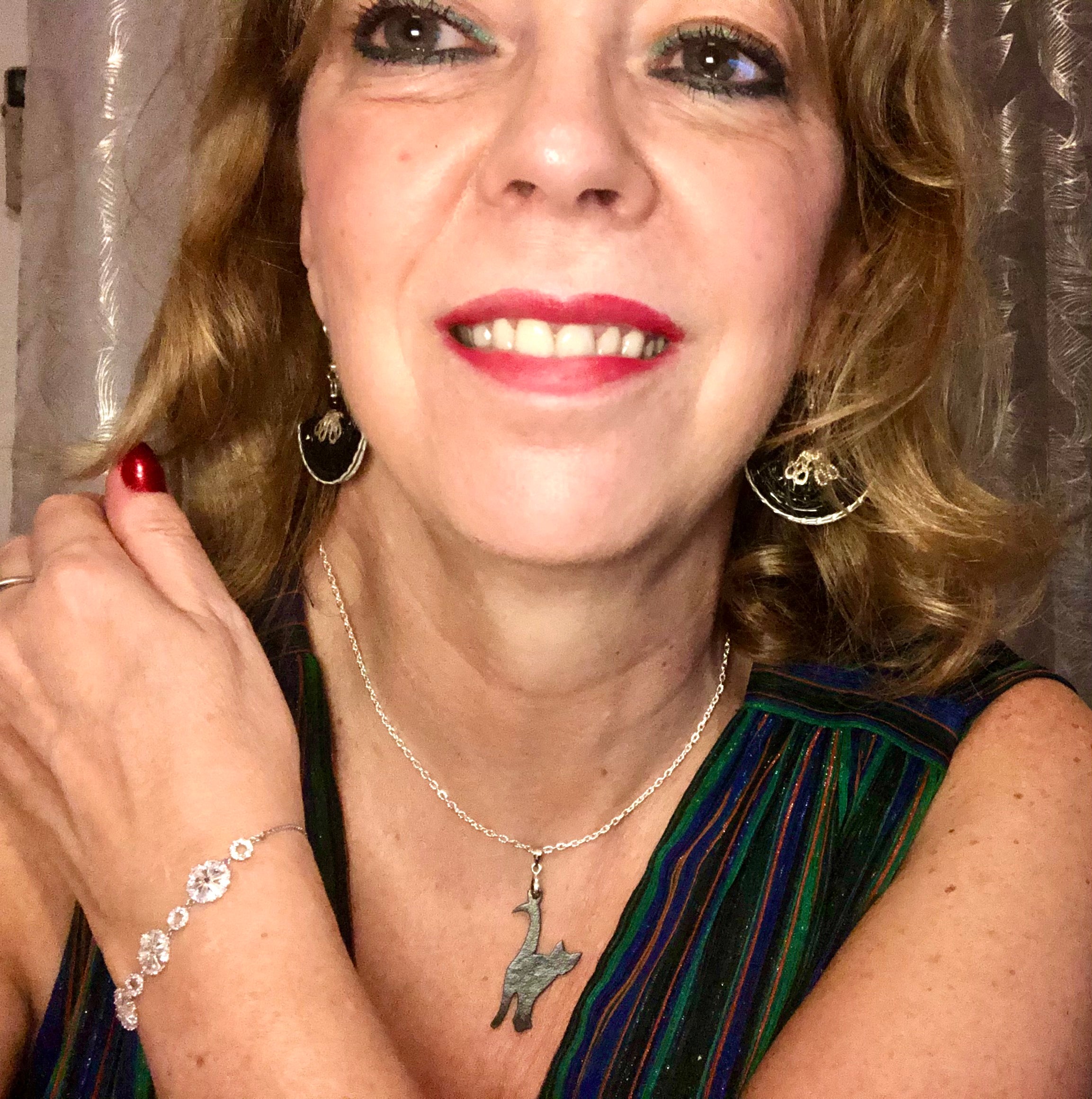 Boucles d’oreilles « Éventail »