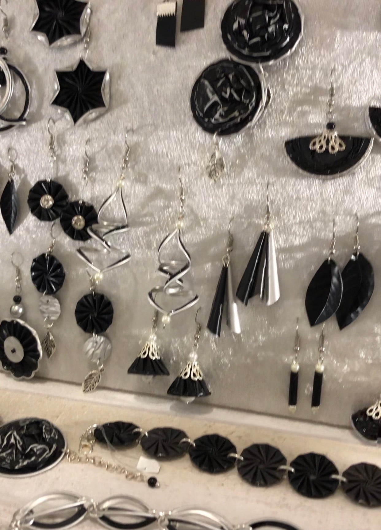 Boucles d’oreilles forme « Feuille »