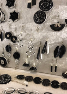 Boucles d’oreilles forme « Feuille »