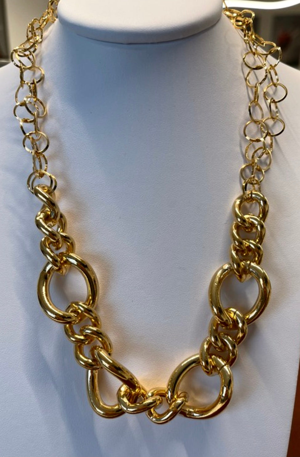 Collier en argent 925, plaqué or