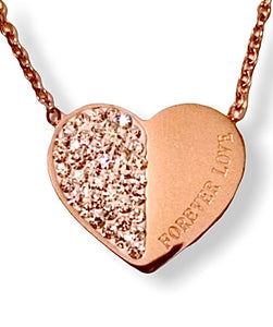 Pendentif Coeur « Forever Love »
